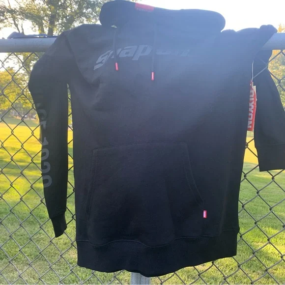 🛠️ DIXXON X Snap-On • nwt Premium Black Hoodie with Red Details